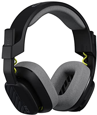 Astro A10 Gaming Headset Gen 2 Wired Headset - Over-Ear Gaming Headphones with flip-to-Mute Microphone, 32 mm Drivers, Playstation 5, Playstation 4, Nintendo Switch, PC, Mac - Black - Bulk Packaging