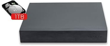 8 Channel NVR Recorder 1Tb Energeeks hard disk Supports SATA up to 8Tb Supports up to 5 Megapixels resolution ONVIF