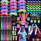 Knicklichter Party Set 158Pcs Mitgebsel Kindergeburtstag Leuchtstäbe Pinata Füllung Kinder Neon Party Deko Accessoires Gastgeschenke Kleinigkeiten Gadgets Give Aways Glow Sticks Wundertüte
