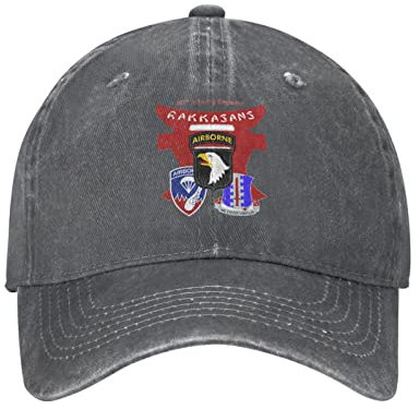 Baseballkappe, 187. Rakkasans Der Us-Armee Schachtelhalm Kappe Unisex Schirmmütze Atmungsaktiv Sportkappe Für Outdoor Damen Herren