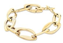 Calvin Klein Gliederarmband für Damen Kollektion HARMONIOUS CONNECTION In Gelbgold verziert mit Kristallen - 35000686