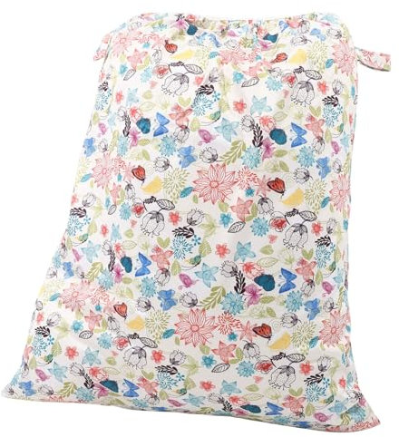WATIIFUFU Diaper Pail Wet Bag Reusable Diaper Bag Elastic Edge Portable Storage Hanging