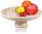OLegei Bol à fruits décoratif en travertin naturel pour comptoir de cuisine et décoration dintérieur,Beige