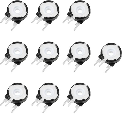 EMSea 10 Stück 15 Mm Trimmpotentiometer PT15 PR-15 500 Ohm 200 V 0,15 W für Lüfter Haushaltsgeräte