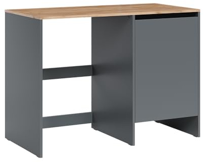 Vicco Waschmaschinenschrank Viktor, Anthrazit/Eiche, 119.6 x 88.2 cm | mit 1 Tür, zur platzsparenden Aufbewahrung über Waschmaschinen