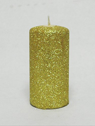 Kerzen Kugelkerze Advent Weihnachten Adventskerzen 4x 60x110mm Gold KW-RAK-002