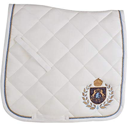 Interapi Fair Play Schabracke ROYAL Diamond Dressur, weiß Glitzer