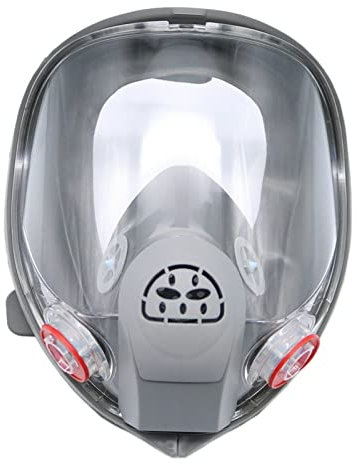 Für 6800 Maske Vollgesichtsmaske Atemschutzmaske Spritzlackierung Holzbearbeitung Grau