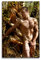 Premium Textil-Leinwand 80 x 120 cm Hoch-Format Naturburschen Natural | Wandbild, HD-Bild auf Keilrahmen, Fertigbild auf hochwertigem Vlies, Leinwanddruck von Ralf Wehrle und Uwe Frank