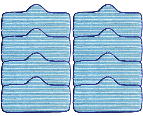 Blue Stars - Set di 8 panni in microfibra per pulitore a vapore Dupray Neat