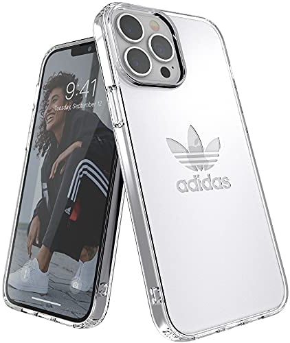 adidas Case Designed for iPhone 13 Pro Max 6.7, Drop Tested Cases, Shockproof Raised Edges, Original Protective Case, Transparent