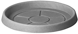 Decorspace - Plato redondo para maceta de plástico para interior y exterior (33 cm, capuchino)