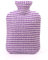 DICEVER Hot Water Bottle with Soft Cover, 2L Hot Water Bag for Menstrual Cramps, Neck and Shoulder Pain Relief, Hot and Cold Therapies, Hand Feet Warmer, Purple
