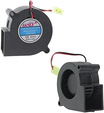 2Pcs Electric Fire Fan Motor for Dimplex SF6028SL(R) DC 24V Optimyst Danville DNV20AB Fire Fan Motor Unit