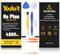 Yodoit 4800mAh Batteria per iPhone 6S Plus Batteria di Ricambio, Batteria Li-ion Alta Capacità 0 Ciclo Li-ion Batteria con Kit Sostituzione