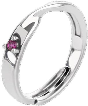 XJruixi Anime Ring Itadori Yuji Gojo Satoru Cosplay Adjustable Unisex Rings Jewelry Prop Accessories Gifts