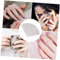 Beavorty 11pcs Nail transfer printing plate manicure kits nails kits yn nail kit nail stencils nail stamping kit Nail Stamping Template DIY Nail Stamp Kit small floral decorate steel plate