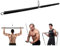 Widerstandsbänder Stange, Tragbar Pilates Stange Trainingsstange für Home Gym Workout Verstellbare 3-teilige Pilates Bar für Fitnessbänder Ganzkörperformung