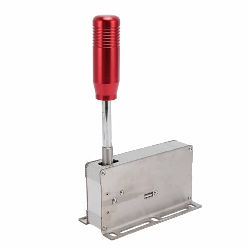 USB Sequential Shifter fürG25 G27 G29 G920 G923,T300 T500, PXN, TMX. Kompatibel mit ETS2, Forza Horizon 4, Assetto Corsa und Weiteren Sim-Rennspielen. Geeignet für PC11 10 7 XP.