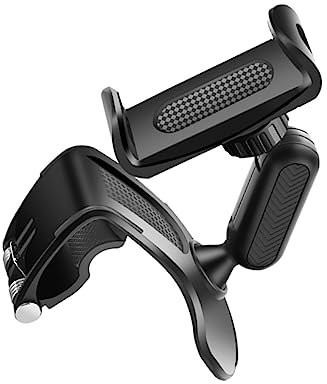 NAMOARLY Support De Téléphone De Voiture Support Téléphone Tableau De Bord Support Mobile Support pour Téléphone Portable dans Le Véhicule Broche Flamant Rose Faire Tourner Auto Mètre Abdos
