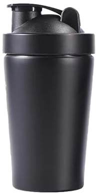 AOYEAH Edelstahl-Protein-Shaker, tragbarer Fitness-und Sport Becher, Outdoor-Trink Flasche, tragbarer Shaker-Cup