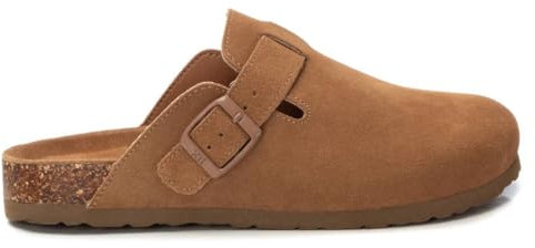 XTI - Zueco Mujer Camel - Calzado Cómodo y Versátil - Moda Casual - Modelo 14287102 (Talla 37)