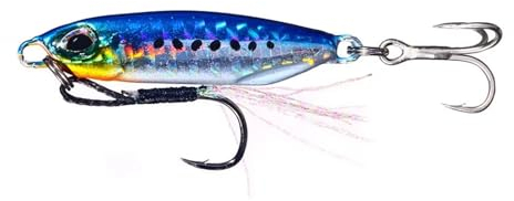 Langsam Jig 10g 15g 20g 30g 40g 50g Angeln Locken Casting Jigging Köder Löffel Metall Fisch Salzwasser Künstliche Harte Köder Tackle (Color : 7 Color 32g)