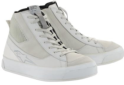 Alpinestars Damen Motorradschuhe Stella Stated Podium Shoes sportliche Schuhe, WHITE COOL GRAY, 40 EU