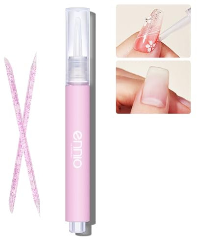 KYDA Press On Nail Tips Remover Pen, Quick Easy Solid Nail Glue Gel Remover for False Nails, Gentle with Nutritional Oil Remover Pen, Not for Nail Polish