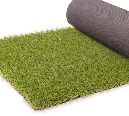 Cesped artificial terraza exterior Maldivas - rollo cesped artificial 2x10m 33mm con alta densidad - fácil instalación - piscina, jardin, balcon, buen drenaje