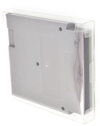 DBEIXIWEI Leichte Kunststoff-Schutzhülle für Nintendo NES-Spielkarten, transparent, 10 Stück