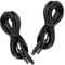 OUNONA 2pcs Pin Backup Camera Extension Cable Car Rearview Camera Wire Dash Cam Extension Cord for Easy Installation and Compatibility with Various Models