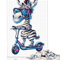 520pcsPieces Jigsaw Zebra Scooter Gift Square Puzzles for Adults & Wooden Puzzles Home Decoration Puzzle 520pcs (52x38cm)