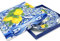 DIVINA SF183 Lot de 2 assiettes en céramique avec motif citrons 19 cm