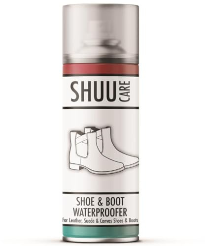 caprican Shoe & Boot Care Spray – 300ml Waterproofing Protector for Leather, Suede & Canvas | Shoe Care Spray for Outdoor Footwear – Cleans, Protects & Restores Shoes