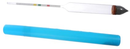 LOORGVEL Salzgehalt Hydrometer Aus Glas 2 Stück Digitales Aquarium Aräometer Zur Messung Von Salzgehalt Und Dichte Bruchfest Und Präzise
