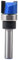 KATUR Woodworking Trimming Cutter Top Bearing Flush Trim Pattern Router Bit Milling Cutter Router Bit 1/4 Inch Shank with Alloy Blade Carbon Steel(1/4 Shank,1/2 Tooth Width,11.9mm Tooth Depth)