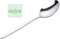 Pack of 24 plain coffee spoons, tea spoons, stainless steel coffee spoons, egg spoons, with lucky sticker.