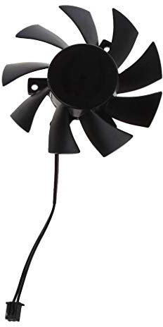 WanMei T128015SH Ventilateur de refroidissement pour carte graphique GTX 650 650Ti GTS 450 75 mm 2 broches DC 12 V 0,32 A
