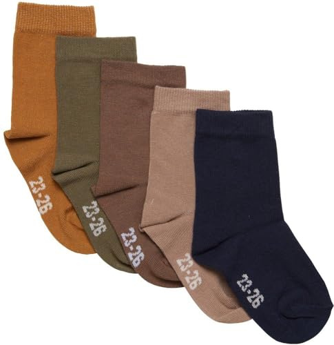 MINYMO 5er Pack Socken in verschiedenen Farben
