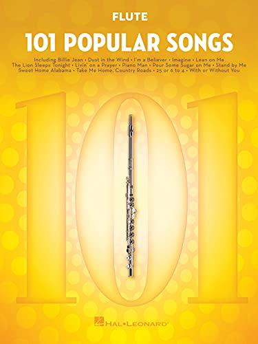 101 Popular Songs for Flute (English Edition)