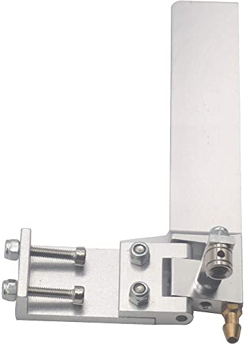 CENPEK Ruder aus Aluminiumlegierung, 95 mm, ferngesteuertes Boot, Wasserruder, absorbierendes Lenkruder