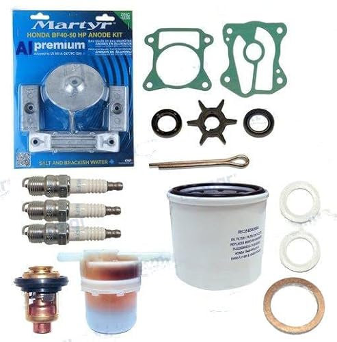 Boot & Motor Aussenborder Wartungskit Passend für Honda Aussenborder BF35A / BF40A / BF45A / BF50A