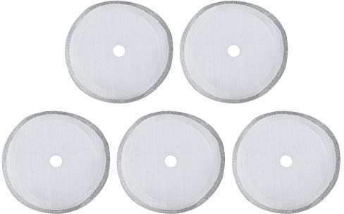 French Press Filtersieb, 5er-Pack Ersatz 304 Edelstahl French Press Ersatzteile Sieb für französische Kaffeemaschinen(1000ml)