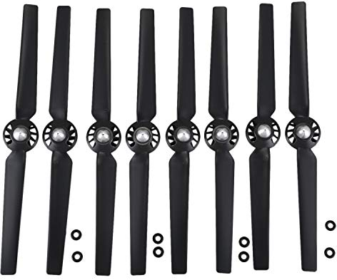 Pyatofly 8 Stück für Yuneec Q500 Typhoon 4K Kamera Drohne Ersatzteile Ein Schnellspanner -Stützen (Schwarz)