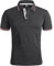 geeksport Poloshirts Herren Kurzarm Tennis Slim Fit Golf Polo Shirt Männer Sport Schnelltrocknend Atmungsaktiv Polohemd Sommer Outdoor Golf T-Shirt(Grau-2XL)