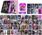GUNBAK Kpop Blackpink Lomo Cards Photocards 55Pcs Blackpink Coachella 2023 Nouvel Album Carte BP Mini Postcards BP Poster Cards pour fans Cadeau