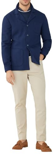 Hackett London Herren-Leinenhose mit Kordelzug, Beige (Strand), 31W/32L