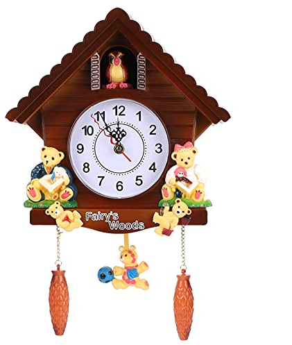 Mokernali Kuckucksuhr, Vintage-Baumuhr, Holzwanduhr, Dekoration Für Den Hausgarten