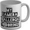 Shopagift Funny Photography Mug My Camera is Allergic to Boring White 11oz Large Gift Ceramic Cup